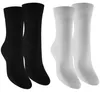 OCERA 10 Paar Socken für Damen & Herren - Schwarz-Weiß-Mix Produktbild-Vorschau 3
