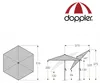 Doppler Active 320 Auto-Tilt, Terrassenschirm, Sechseck, Produktbild-Vorschau 3