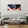 Bilder auf glas - Kosmonaut Weltraum - 100x40cm - Produktbild-Vorschau 6