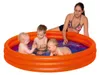 Planschbecken Happy People 3-Ring-Pool Ø 157x28 cm orange Produktbild-Vorschau 1
