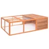 vidaXL Garten-Tierkäfig 150x100x50 cm Massivholz Tanne -  Produktbild-Vorschau 1