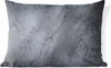 MuchoWow® Outdoor Kissen - Beton - Grau - Riss - 60x40 cm - Produktbild-Vorschau 1