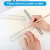 12 Stück Lineal 15cm Grundschule,Lineal Set Produktbild-Vorschau 3