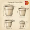 Teramico Keramik Pflanzkübel "Round Plain" Grün - Ø 38cm Produktbild-Vorschau 6