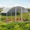 Izrielar 3x2x2m Hühnerstall Kuppeldach Tiergehege Produktbild-Vorschau 13