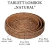 Traditionelles Tablett LOMBOK aus Ketak Natural 30cm Produktbild-Vorschau 4