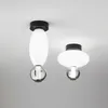 Zeitgenössische Deckenleuchte Lumiere Metall Schwarz Led Produktbild-Vorschau 2