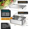 Arendo lunch box per bambini e adulti, in acciaio inox, Anteprima dell’immagine prodotto 3