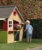 Schwingende schwingende hölzerne Playhouse -Märchenmärchen Produktbild-Vorschau 4