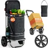 MONZANA® Chariot de Courses 56L - Caddie de Courses 3 en 1, Voir les images du produit 1