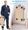 UISEBRT 2 Stück Rollbrett 58 x 29 cm Transportroller Produktbild-Vorschau 6