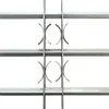vidaXL Fenstergitter Verstellbar mit 3 Querstäben 500-650 Produktbild-Vorschau 1