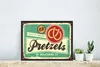 MuchoWow® MuchoWow® Gerahmtes Poster Brezel - Jahrgang - Produktbild-Vorschau 5