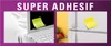 Post-it® Super Sticky Meeting Notes Neonfarben Haftnotizen Produktbild-Vorschau 2