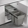 SVITA EM2x20 Einbaumülleimer 40L (2x20L) 2 Fächer mit Produktbild-Vorschau 2