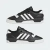 Männer Adidas Rivalry Low Leder Turnschuhe schwarz 42 2/3 Produktbild-Vorschau 10
