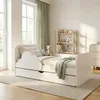 Letto bianco per bambini 160x80 cm con motivo a nuvole | Anteprima dell’immagine prodotto 8
