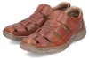 Rieker Herren Halbschuhe/ Sandalen Braun Glattleder Größe: Produktbild-Vorschau 35