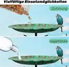 Vogeltränke Stehend, Metall Vintage Vogeltränke Winterfest, Produktbild-Vorschau 3