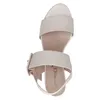 Caprice Damen Sandale Blockabsatz Schnalle Leder Sandalette Produktbild-Vorschau 4
