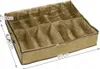 Schuh-Organizer für 12 Paar Schuhe, 70x50x18cm, Beige, Produktbild-Vorschau 10