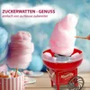 Zuckerwatte Maschine rot gold 29x28cm Kunststoff Baumwolle Produktbild-Vorschau 4