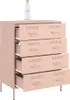 vidaXL Sideboard Rosa 68x39x89 cm Stahl Produktbild-Vorschau 5