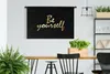 MuchoWow® Wandteppich Wandbehang Zitate - Selbstvertrauen - Produktbild-Vorschau 2