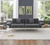 Merax Zweisitzer Sofa mit Bettfunktion, Sofabett mit Produktbild-Vorschau 3