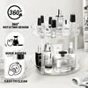Gewürzregal 360° Drehbar 2-Etagen, Drehteller Organizer 2 Produktbild-Vorschau 5