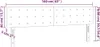 LED Kopfteil Taupe 160x5x78/88 cm Stoff , Kopfteile Design Produktbild-Vorschau 6