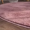 Tappeto rotondo in Pelliccia sintetica Plush Tappetino da Anteprima dell’immagine prodotto 2