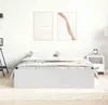 vidaXL Rám postele bílý 150x200 cm Náhled obrázku produktu 4