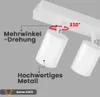 ZMH LED Deckenleuchte Weiß Deckenstrahler: GU10 Deckenlampe Produktbild-Vorschau 3