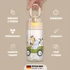 Trinkflasche Kinder 450ml, leichte Tritan Wasserflasche, Produktbild-Vorschau 6