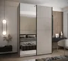 Dvoudveřová skříň SAMARA 3 - 170 cm, kašmír / černá Náhled obrázku produktu 2