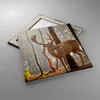 Bild auf Leinwand - Leinwandbild - Kitz Hirsch Tier wild - Produktbild-Vorschau 2