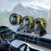 Autolüfter, 3-Kopf-Tischventilator, 2-stufig einstellbar, Produktbild-Vorschau 1