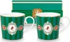 PIP STUDIO Love Birds Medallion Stripes Emerald-Green Produktbild-Vorschau 1