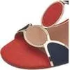MARCO TOZZI Damen Sandale Textil Sandalette Metallic Produktbild-Vorschau 5