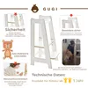 Lernturm Für Kinder Lernstuhl Kleinkind-Turm & Holz Produktbild-Vorschau 3