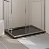 vidaXL Duschtasse ABS Rechteckig Schwarz 80x120 cm Produktbild-Vorschau 2