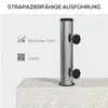 Outsunny Sonnenschirmständer 25kg Ständer für Halbrund Produktbild-Vorschau 5