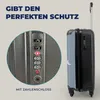 MuchoWow® Koffer Handgepäck Trolley Rollkoffer Kleine Produktbild-Vorschau 3