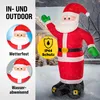 MONZANA® Aufblasbarer Weihnachtsmann XXL 250cm LED Produktbild-Vorschau 4