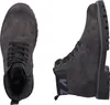Two views of a pair of dark gray boots against a white background. Náhled obrázku produktu