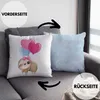 Trendation - Süße Faultier Deko-Kissen mit Füllung 40x40 Produktbild-Vorschau 2