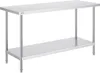 Table de préparation VEVOR en acier inoxydable, table de Voir les images du produit 1