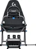 A gaming racing seat with a steering wheel and pedals. Anteprima dell’immagine prodotto
