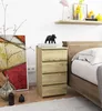 Sängbord Kommode CL4 40 cm in Eiche Artisan mit 4 Produktbild-Vorschau 3